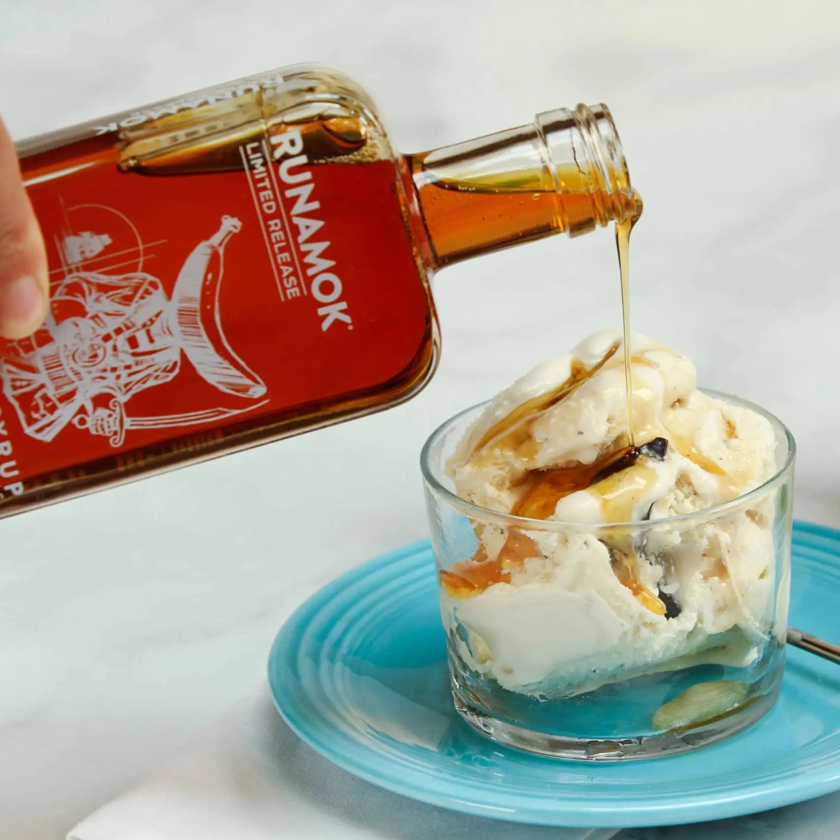 Banana Rum Infused Maple Syrup