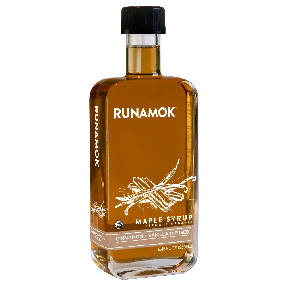 Cinnamon + Vanilla Infused Maple Syrup