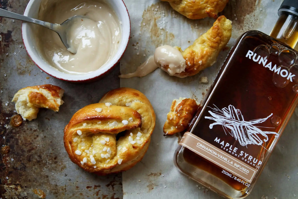 Cinnamon + Vanilla Infused Maple Syrup