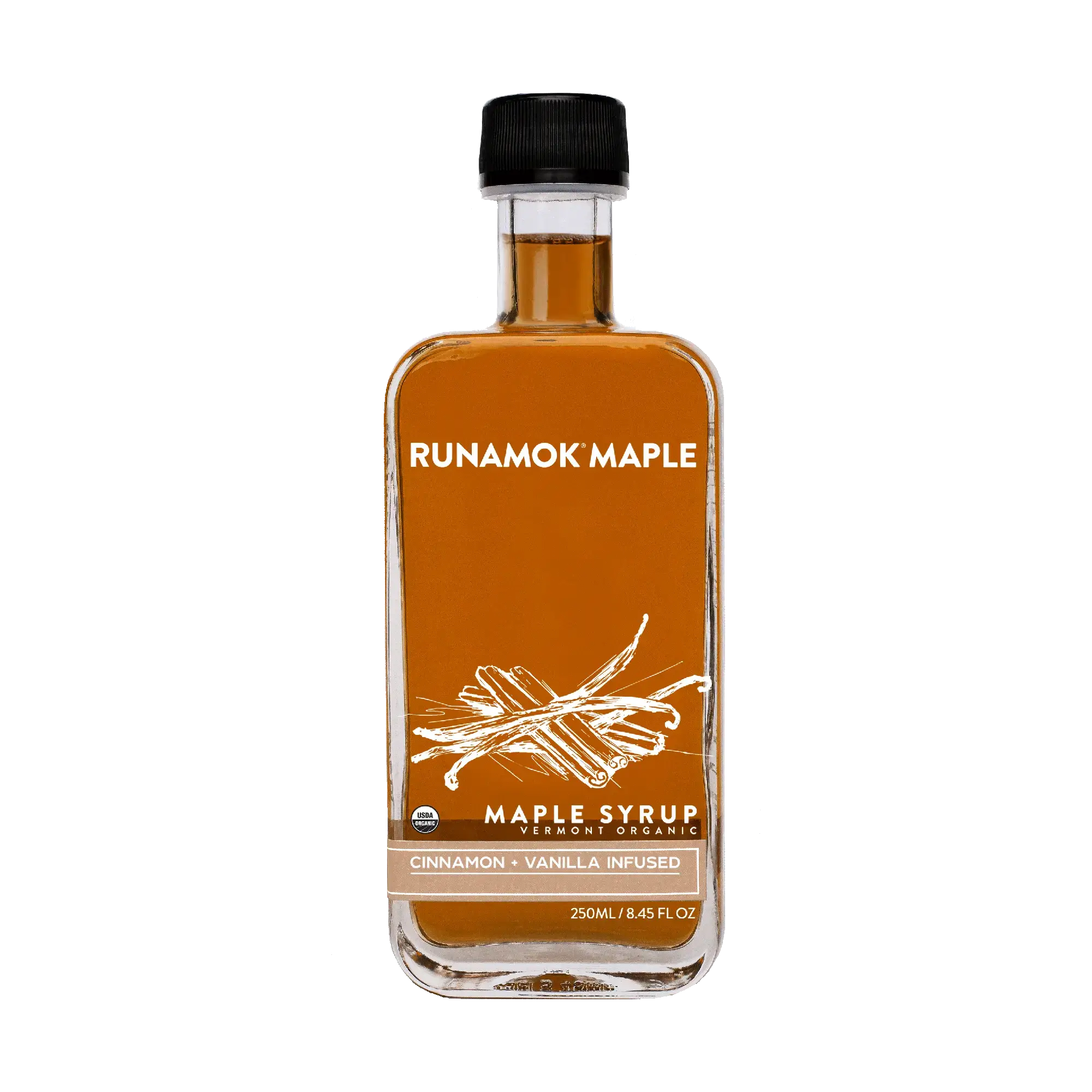 Cinnamon + Vanilla Infused Maple Syrup