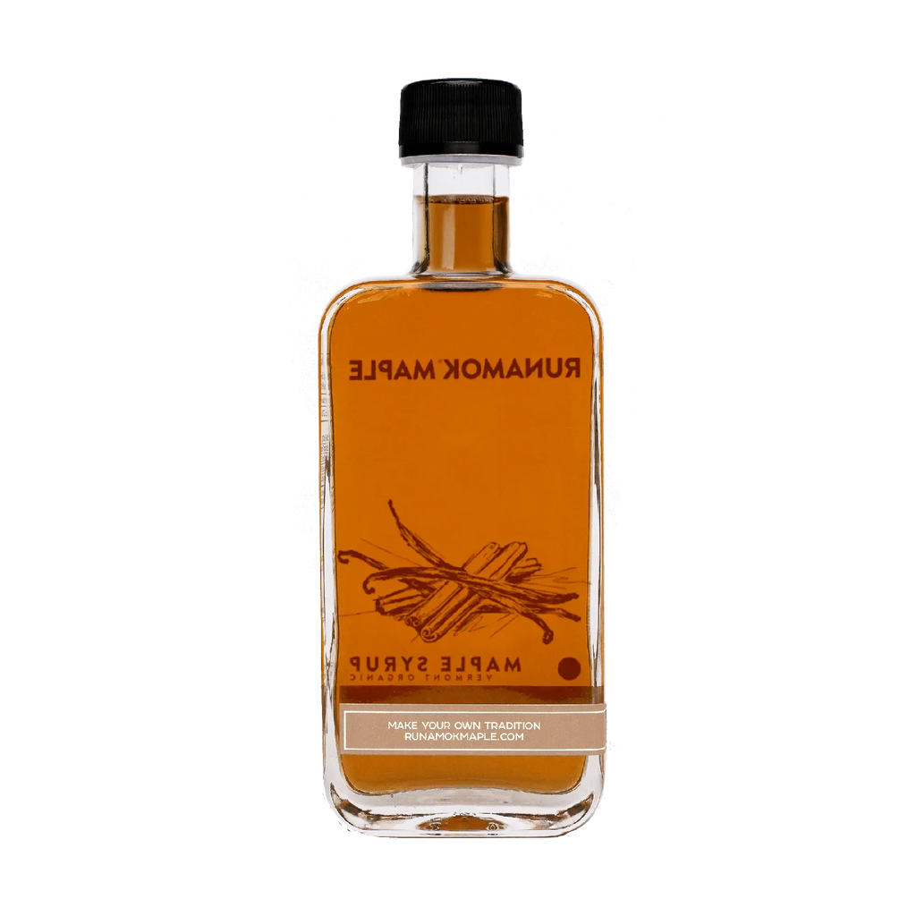 Cinnamon + Vanilla Infused Maple Syrup