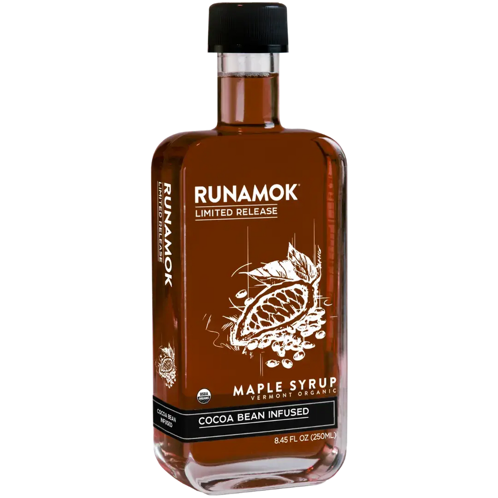 Cocoa Bean Infused Maple Syrup