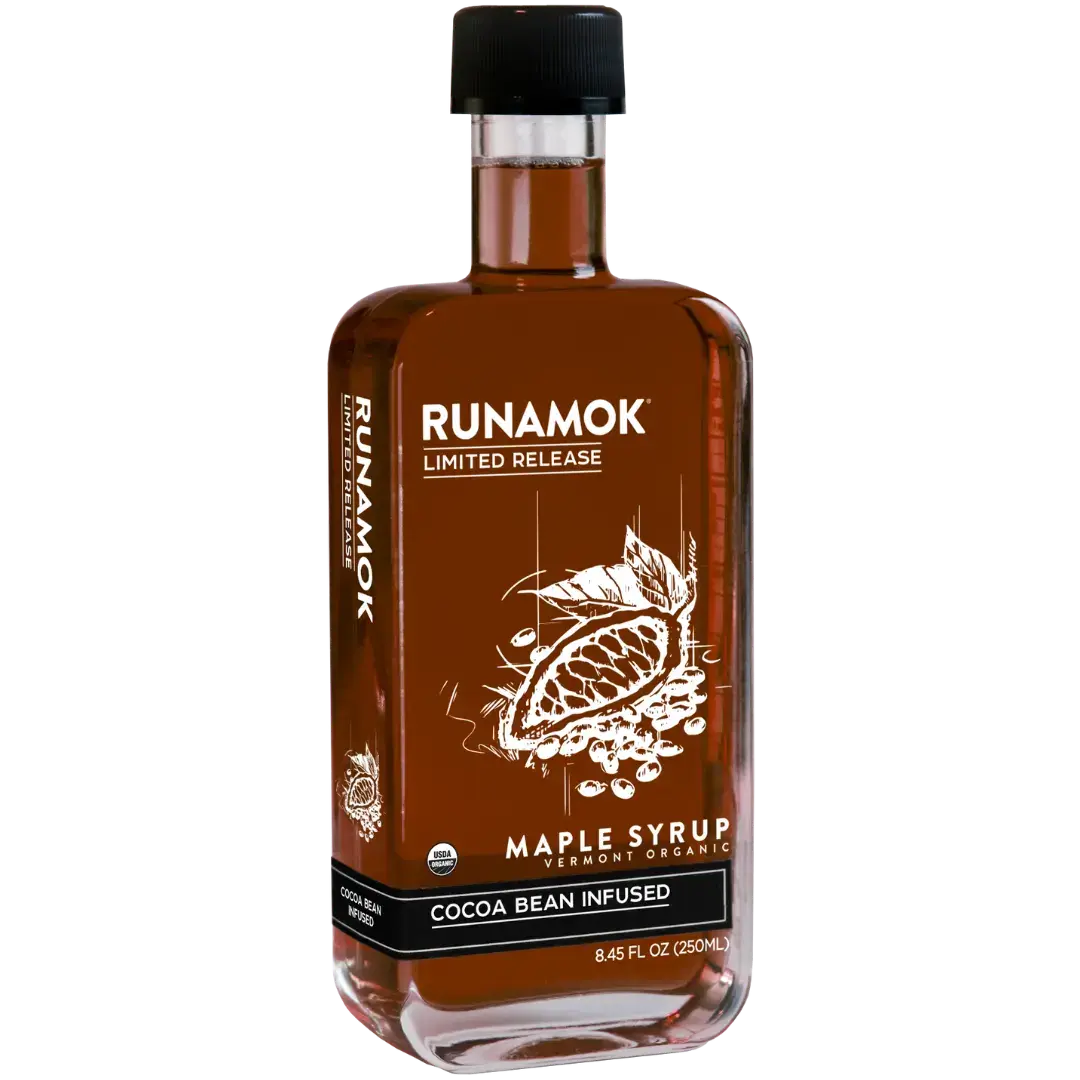 Cocoa Bean Infused Maple Syrup