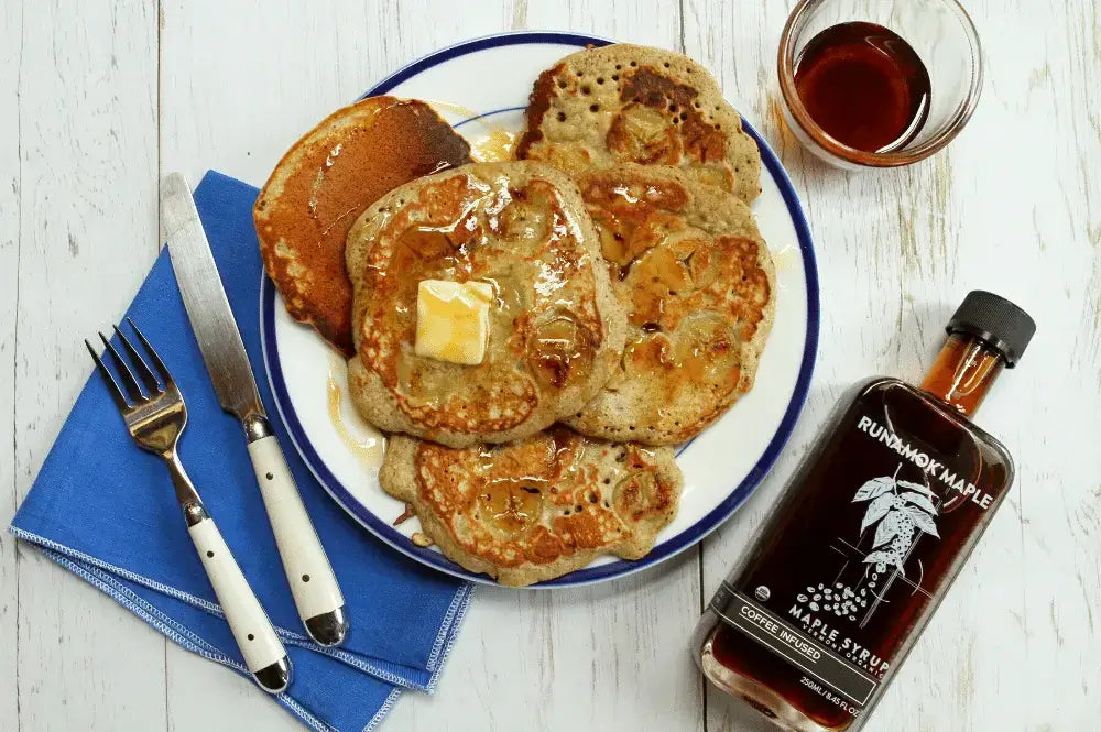 Coffee Infused Maple Syrup