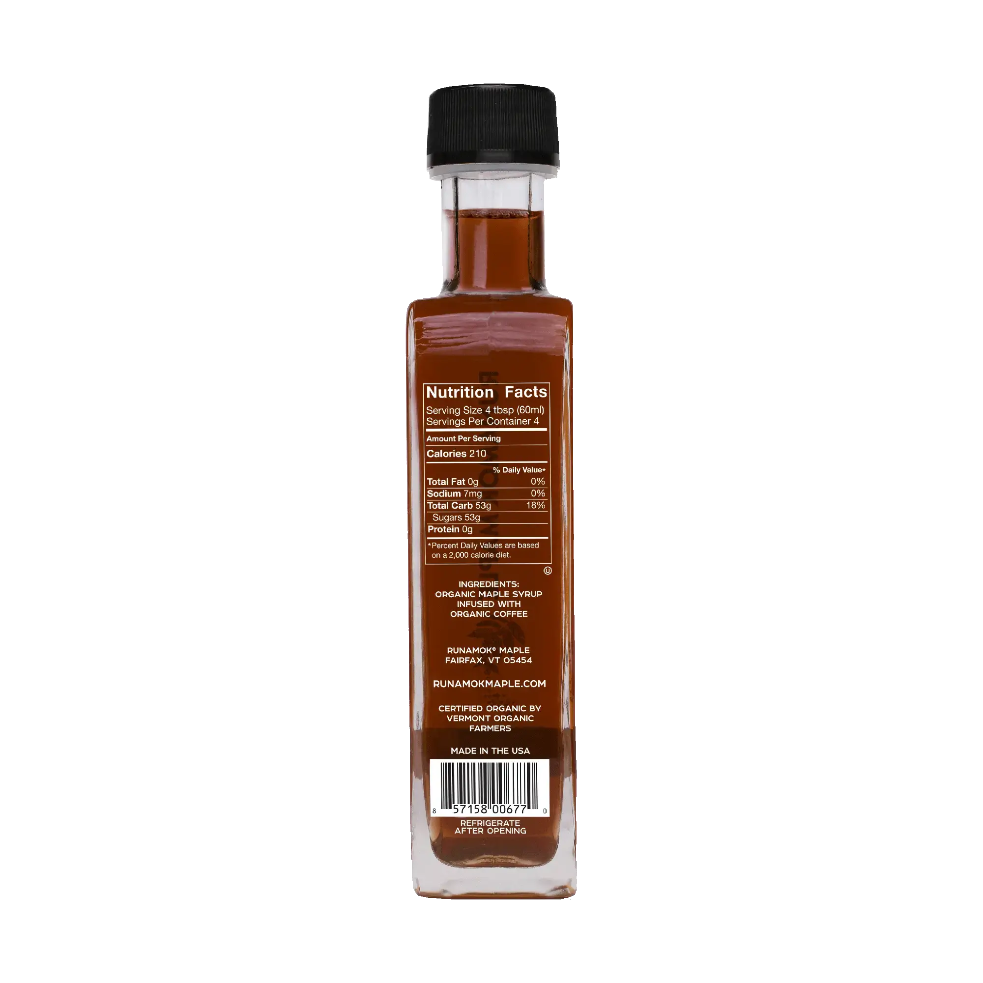 Coffee Infused Maple Syrup