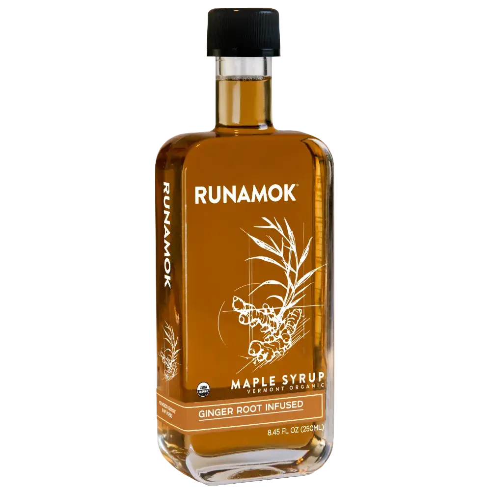 Ginger Root Infused Maple Syrup
