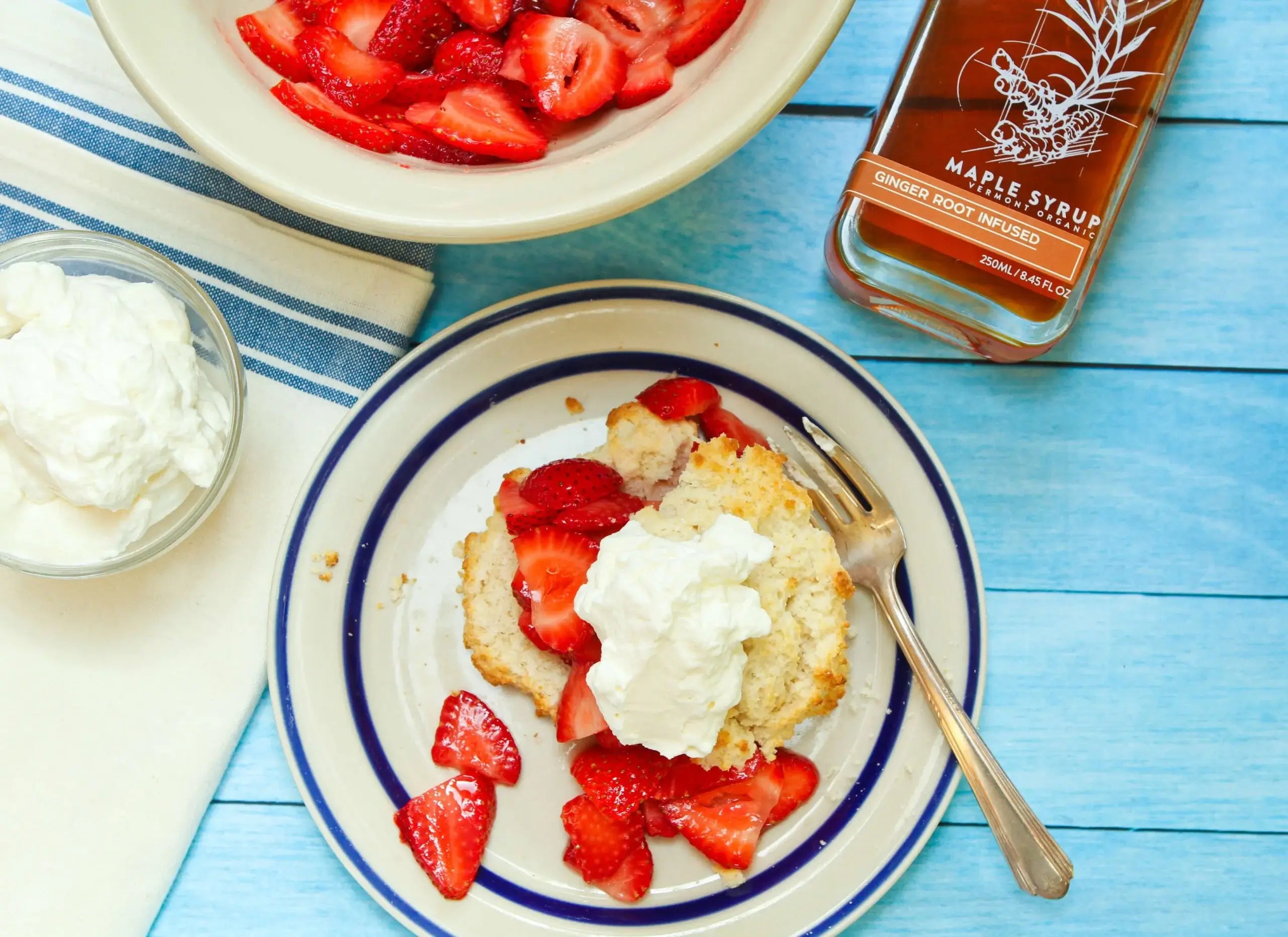 Ginger Root Infused Maple Syrup