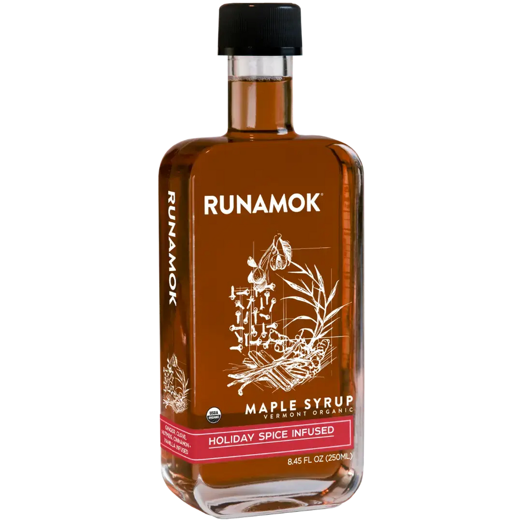 Holiday Spice Infused Maple Syrup