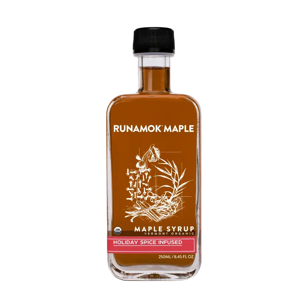 Holiday Spice Infused Maple Syrup