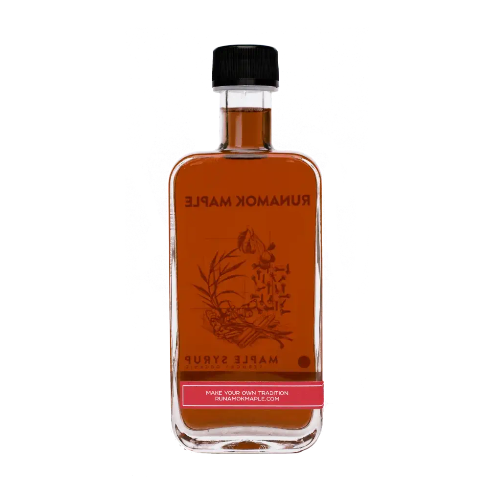 Holiday Spice Infused Maple Syrup