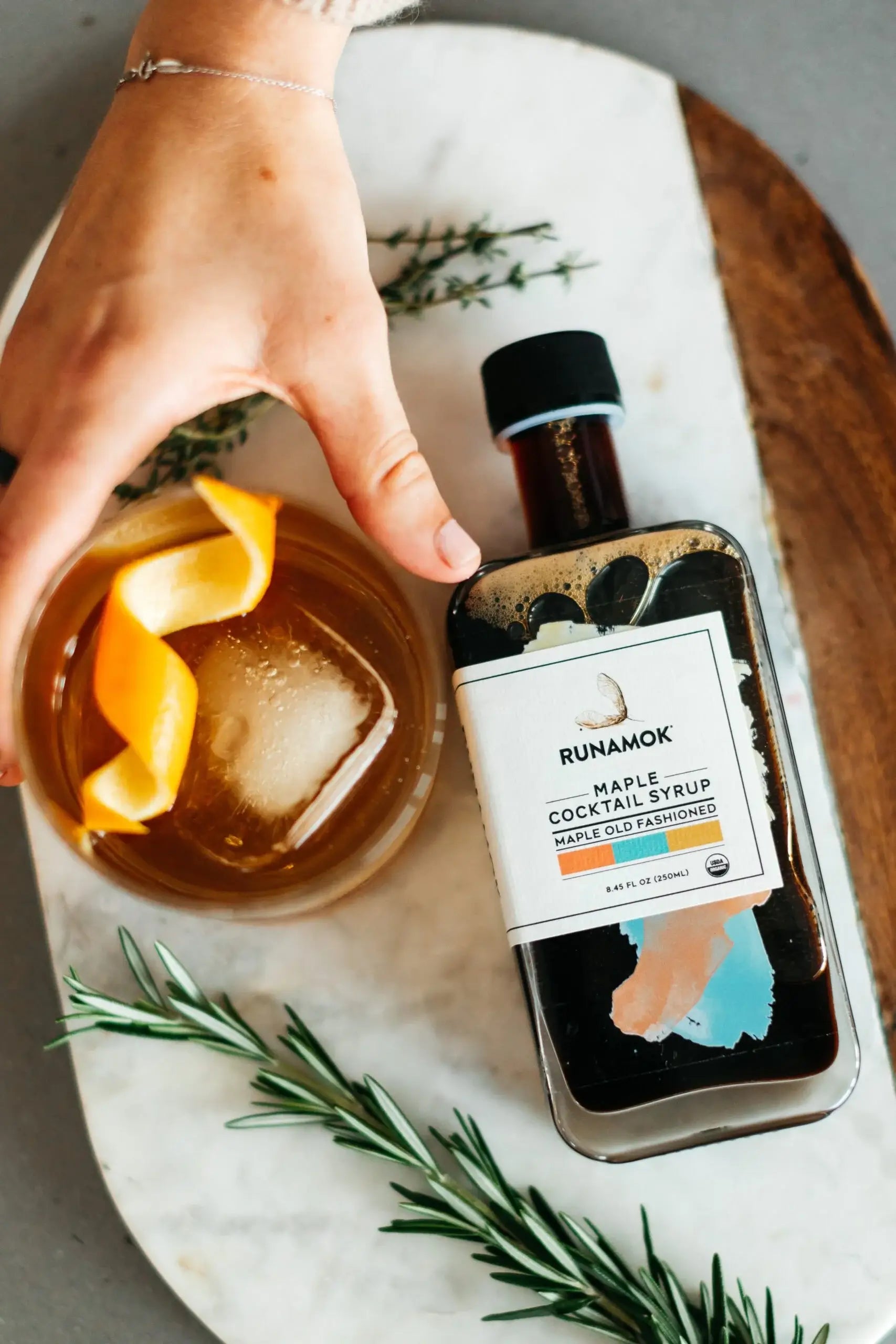 Maple Old Fashioned Cocktail Mixer