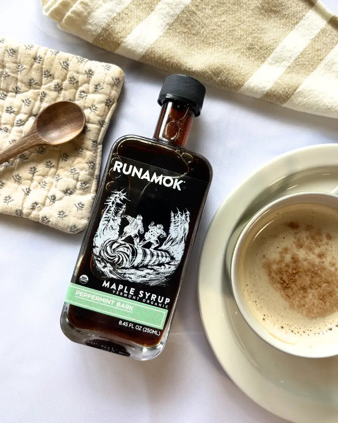 Peppermint Bark Maple Syrup