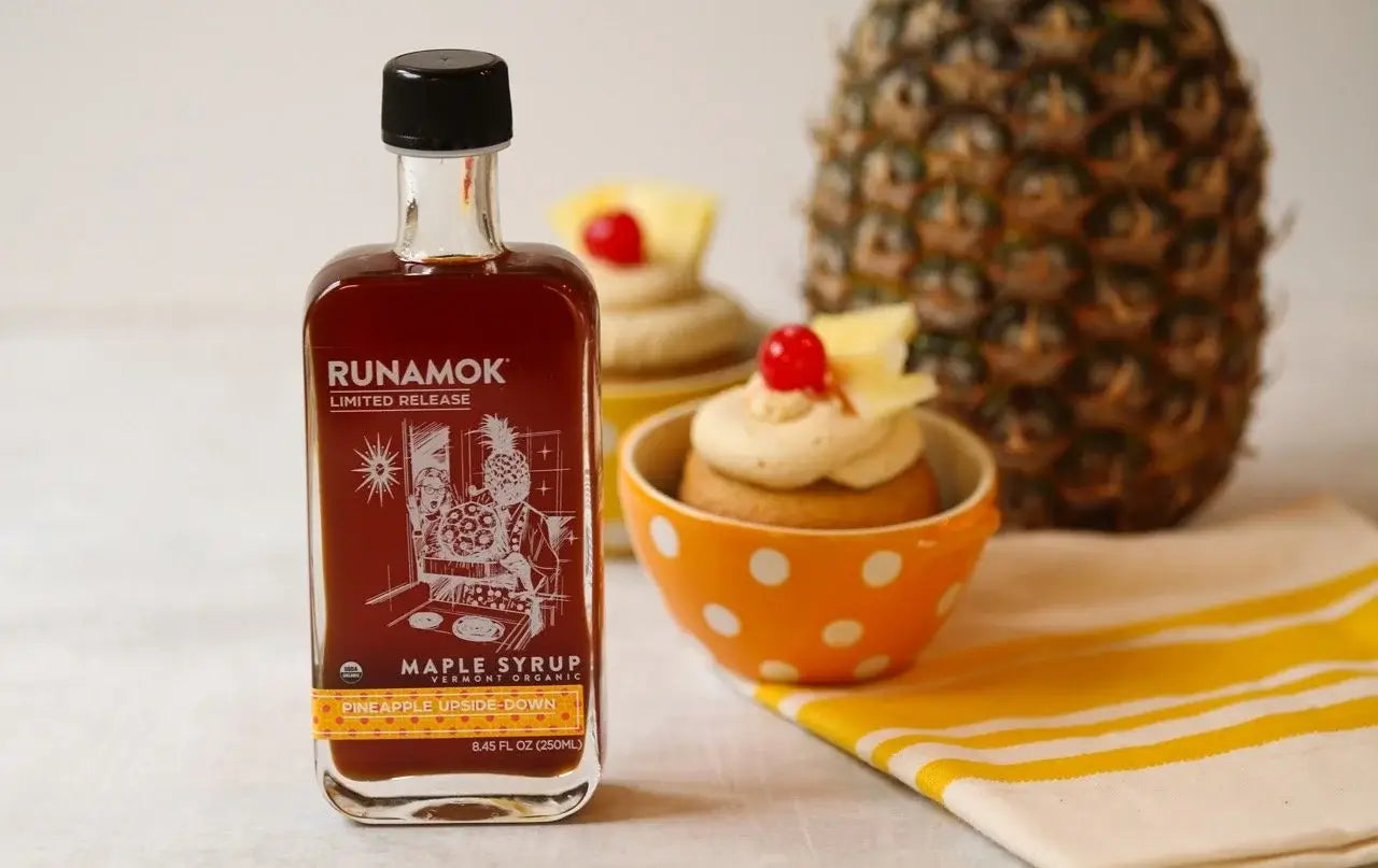 Pineapple Upside Down Infused Maple Syrup