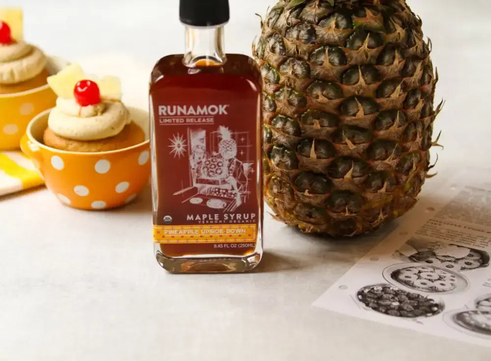 Pineapple Upside Down Infused Maple Syrup