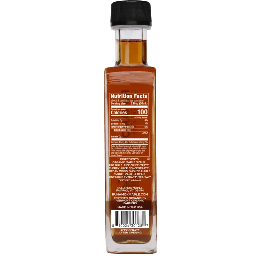Pineapple Upside Down Infused Maple Syrup