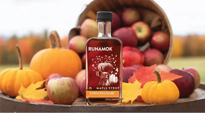 Pumpkin Spice Infused Maple Syrup