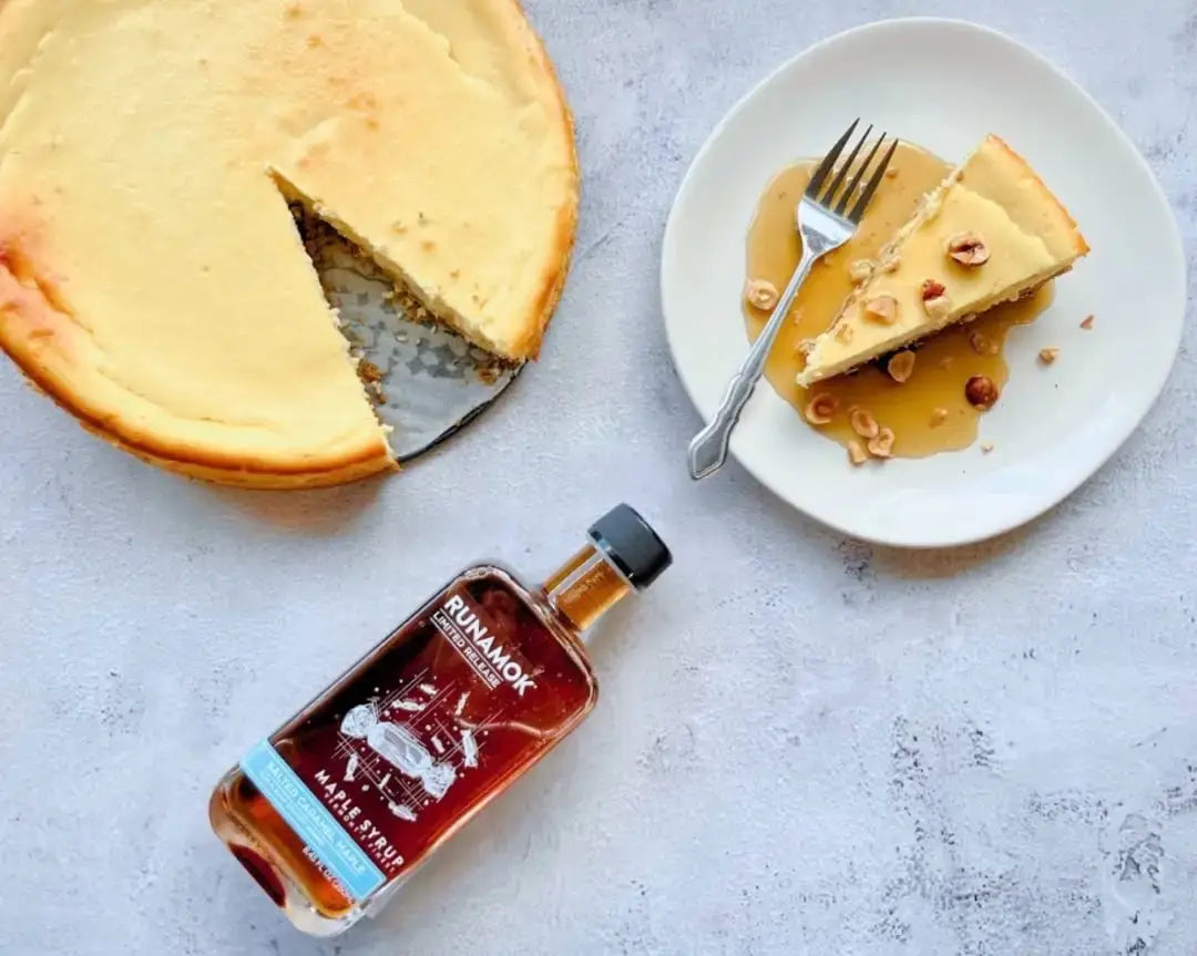 Salted Caramel Infused Maple Syrup