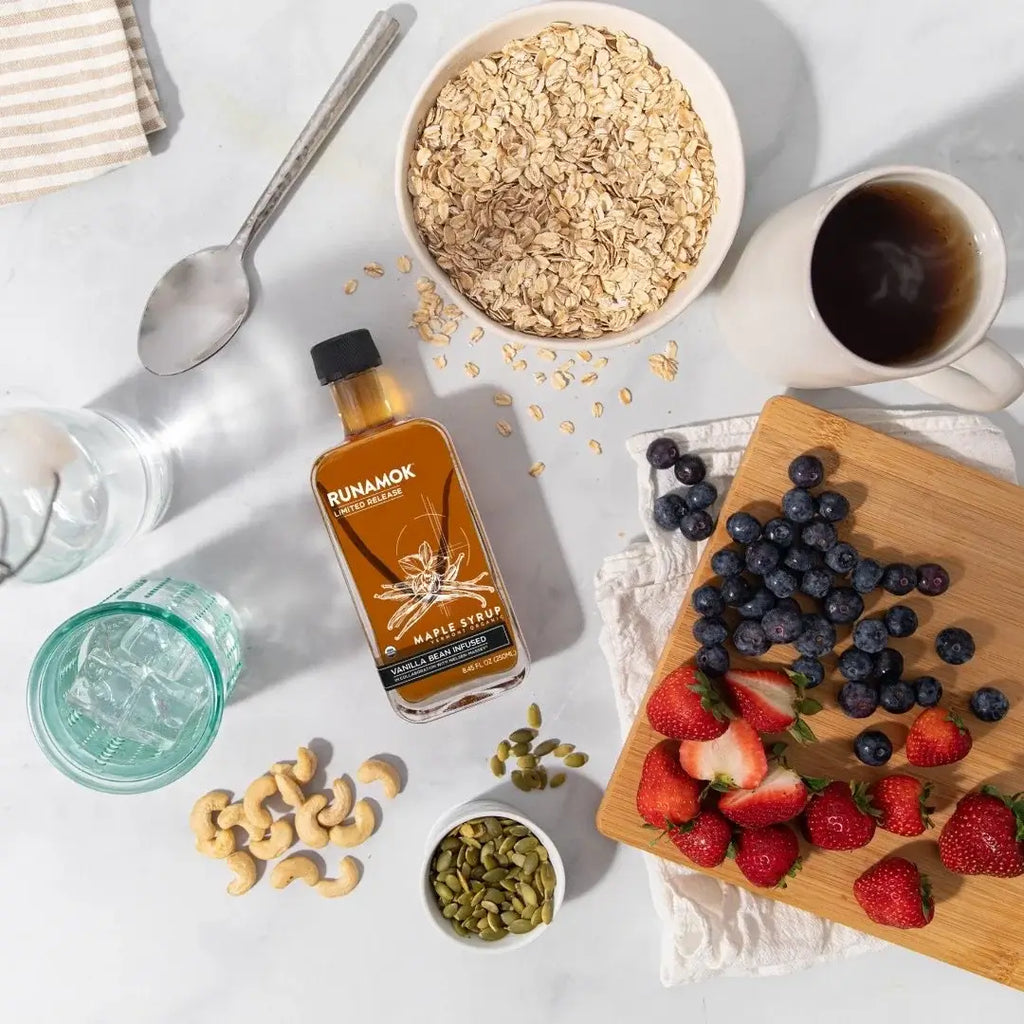 Vanilla Bean Infused Maple Syrup