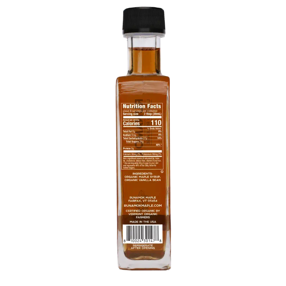 Vanilla Bean Infused Maple Syrup